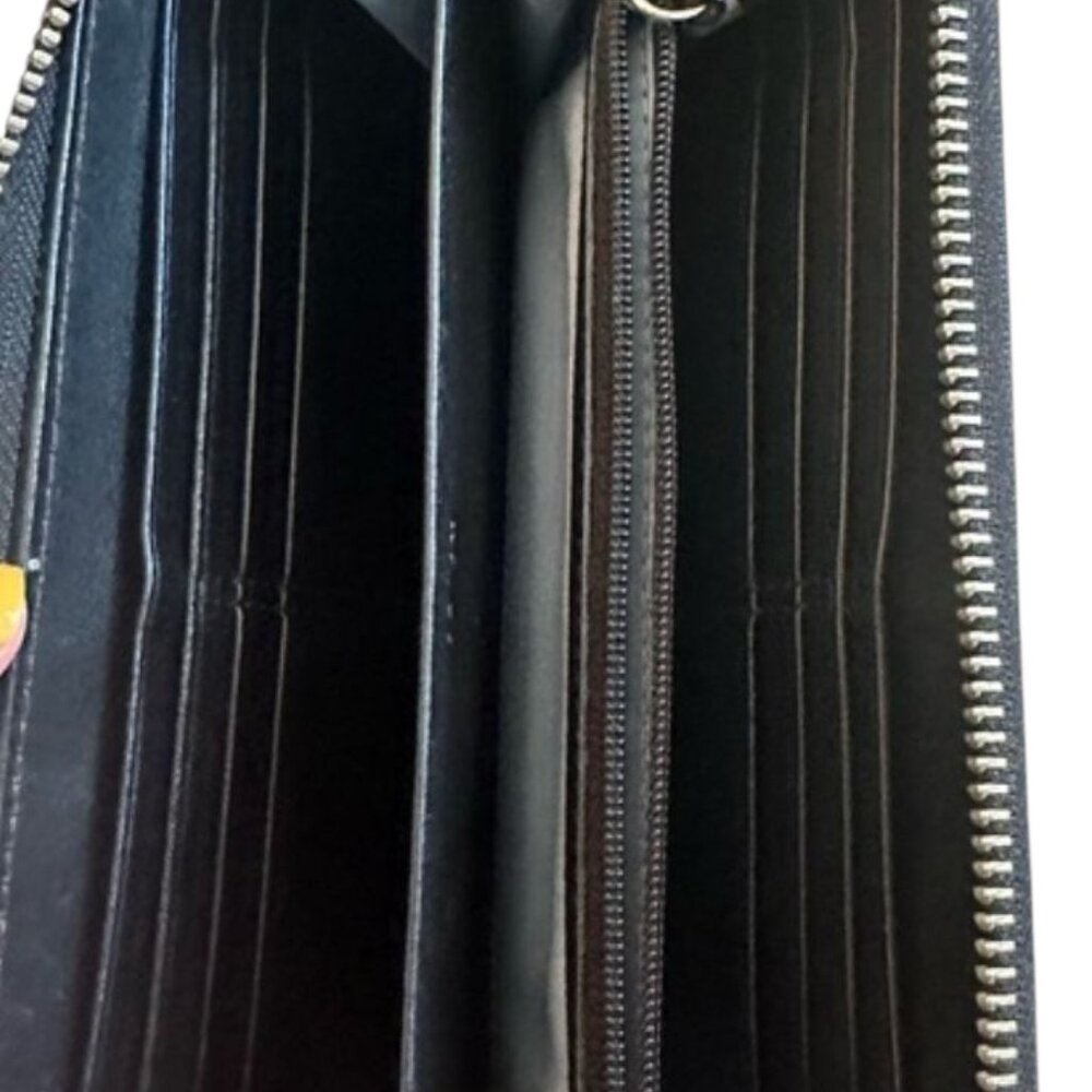 Coach Lambskin Long Wallet EUC - Picture 6 of 8